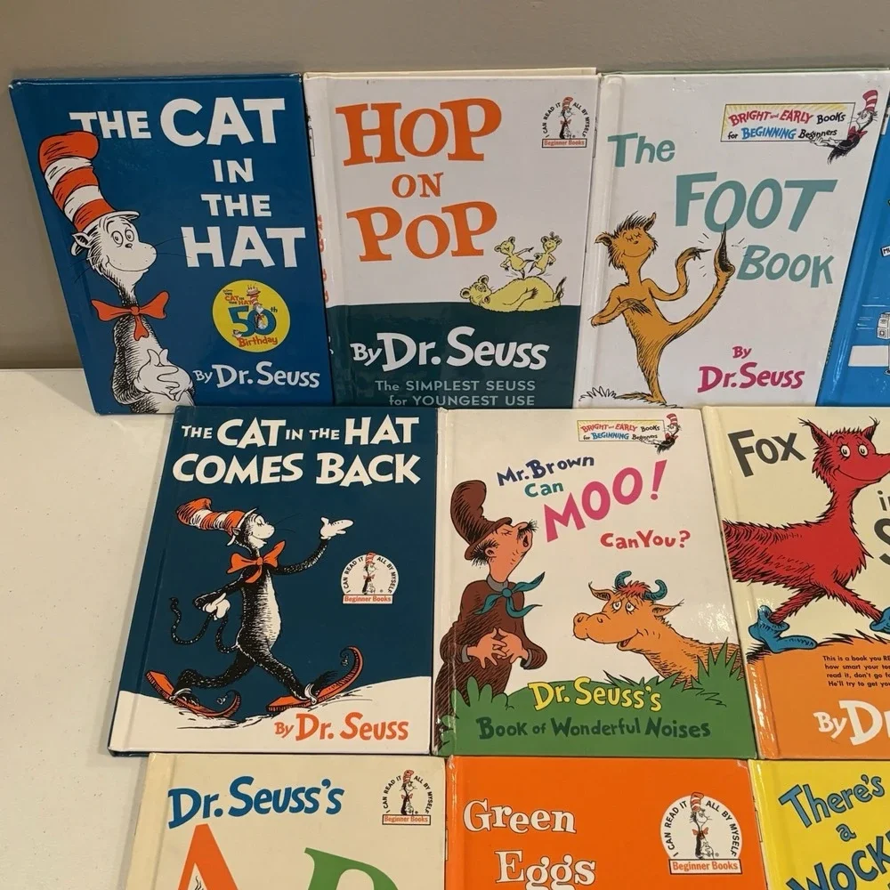 Dr. Seuss  Bright and Early Books for‎ Beginning Readers Lot of 10